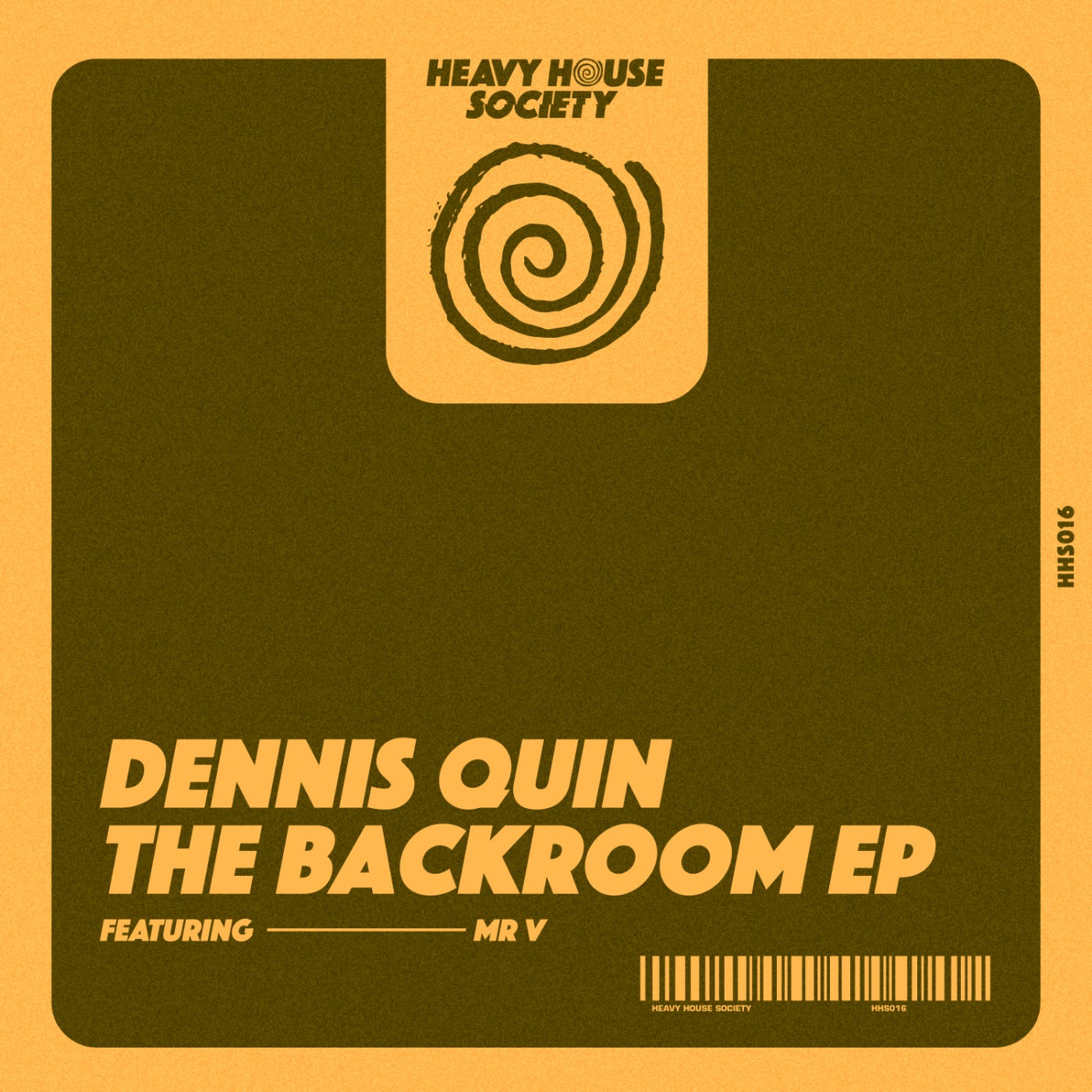 Dennis Quin, Mr V – The Backroom EP [HHS016]